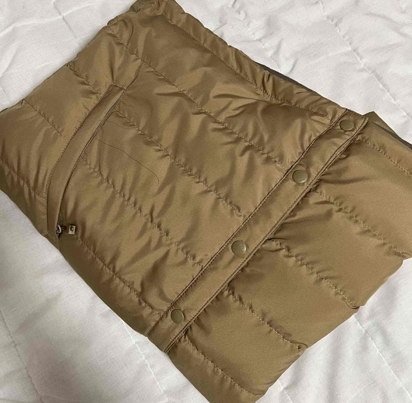 クルーネックダウン麻婆豆腐様