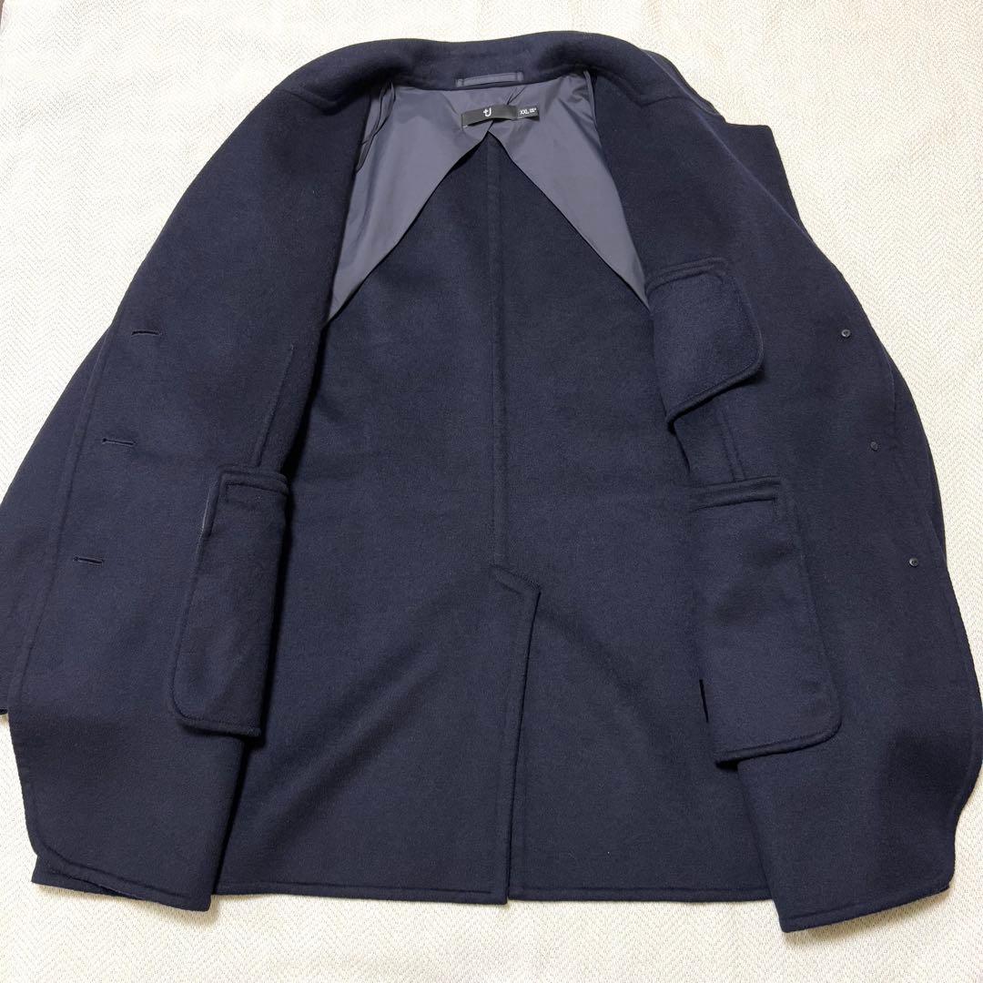美品 UNIQLO +J カシミヤ ウール ジャケットコート オーバーサイズ