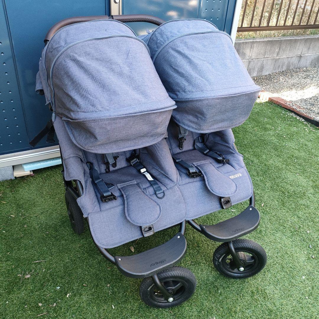 【値下げ交渉OK】エアバギー　ココダブルEX　フロムバース　アースブルー