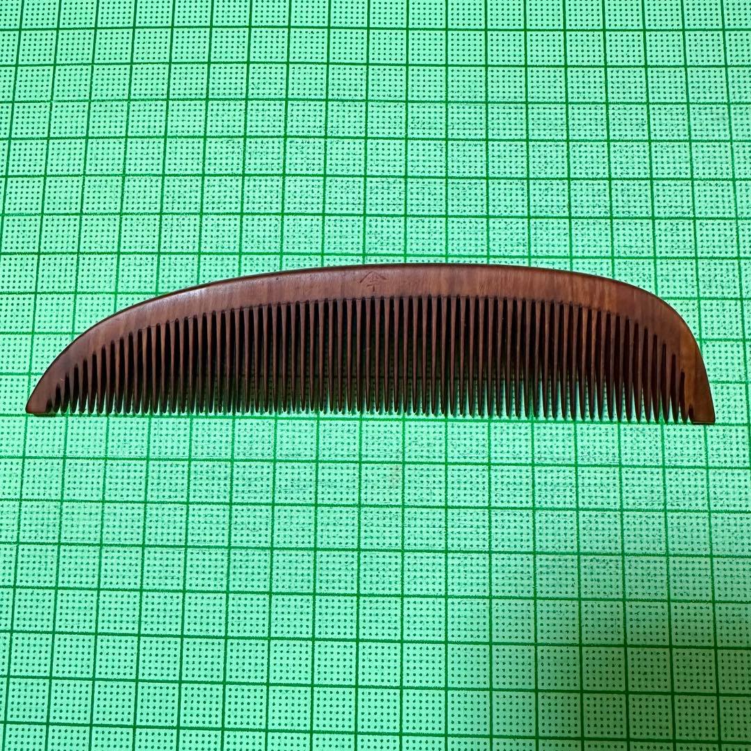 山半 二十三や イスノキ 5.3寸 ビンカキ つげ櫛 とき櫛 お六櫛 とかし櫛