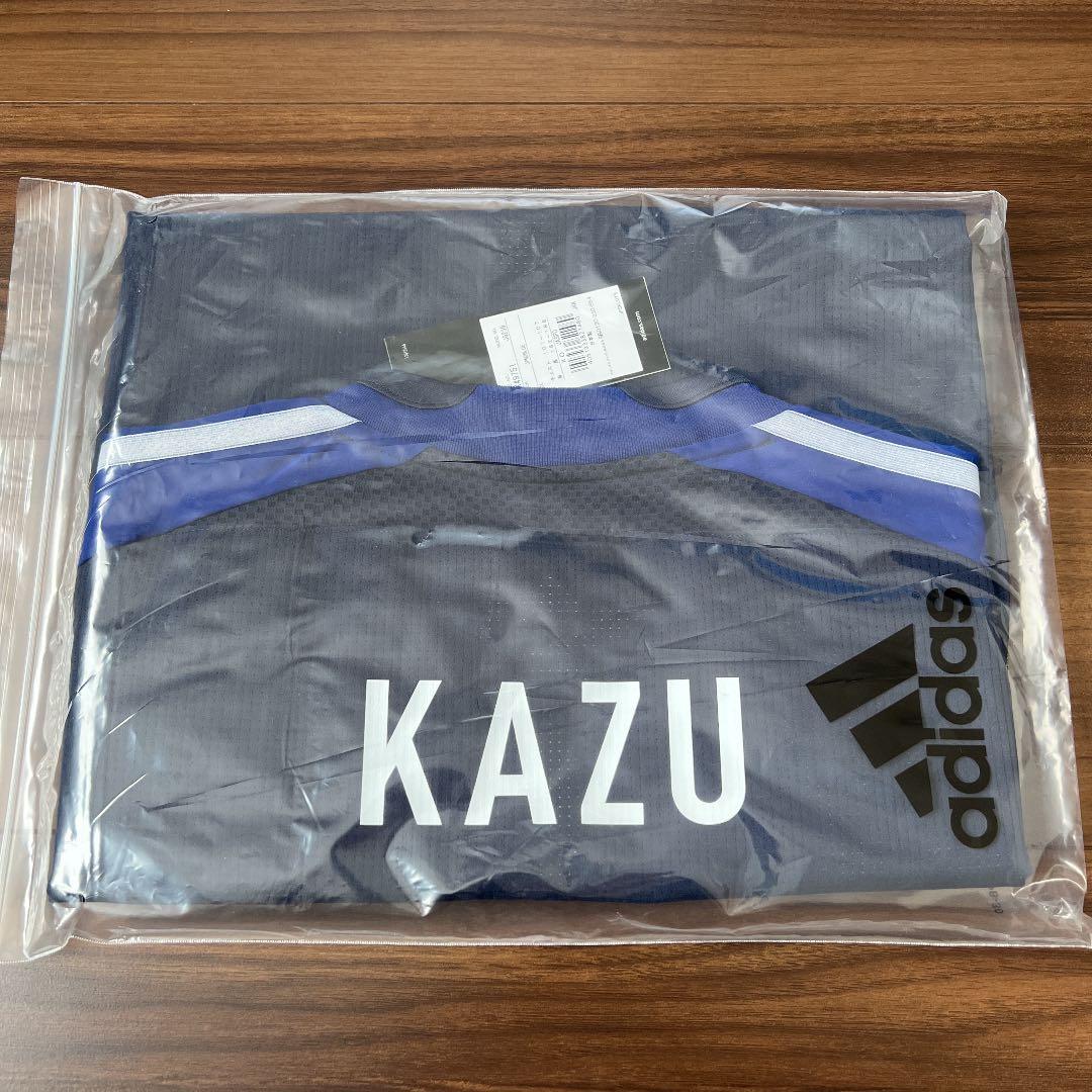 【新品未開封 XO】サッカー フットサル 日本代表 ユニフォーム 三浦知良 カズ