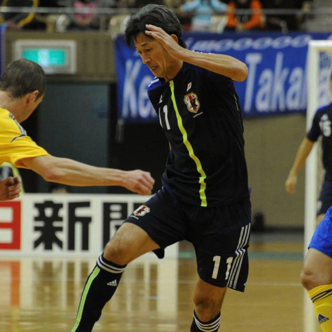 【新品未開封 XO】サッカー フットサル 日本代表 ユニフォーム 三浦知良 カズ