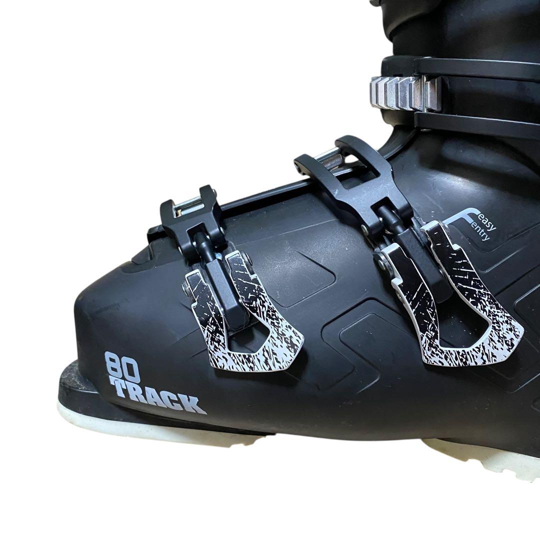 【美品】ROSSIGNOL TRACK80 スキーブーツ ブラック