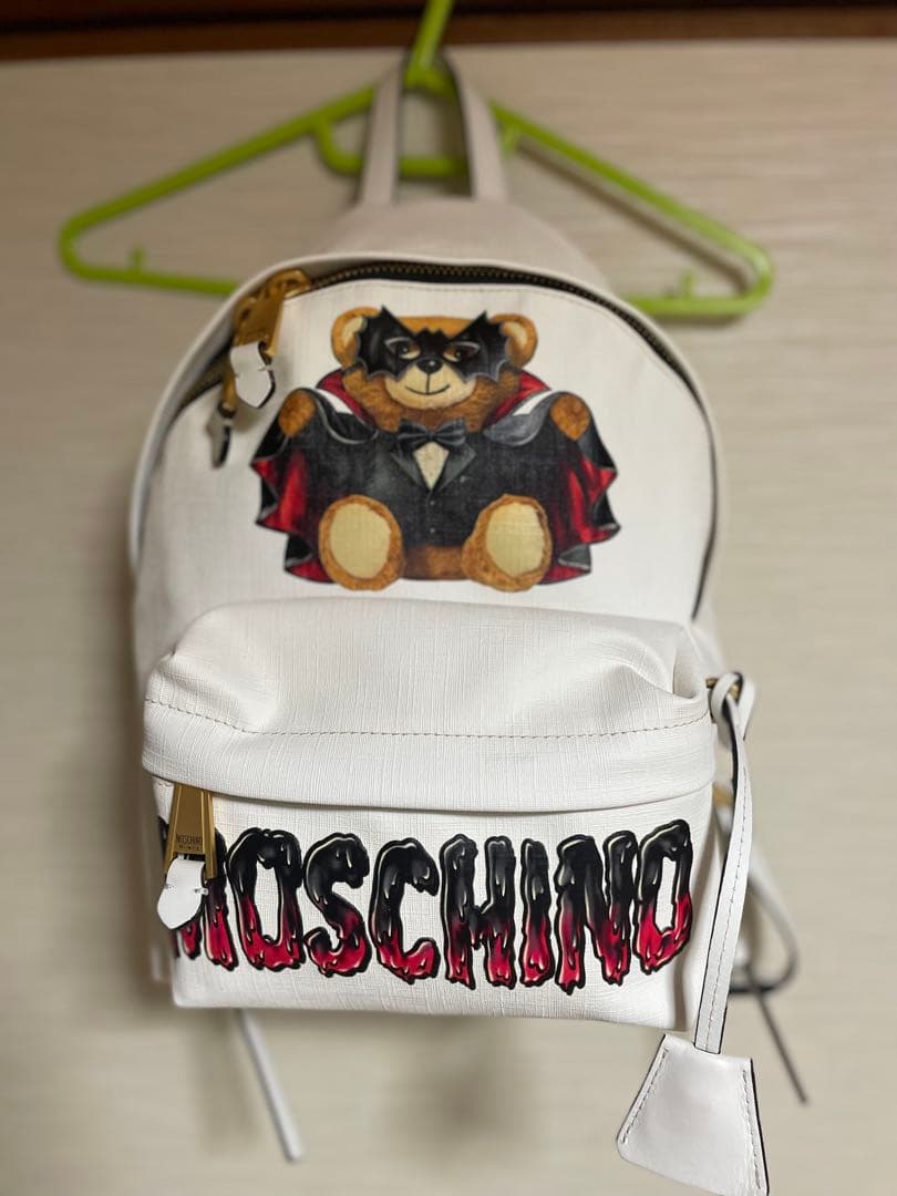 【新品同様】MOSCHINO モスキーノ バッドテディベア レザー ミニリュック