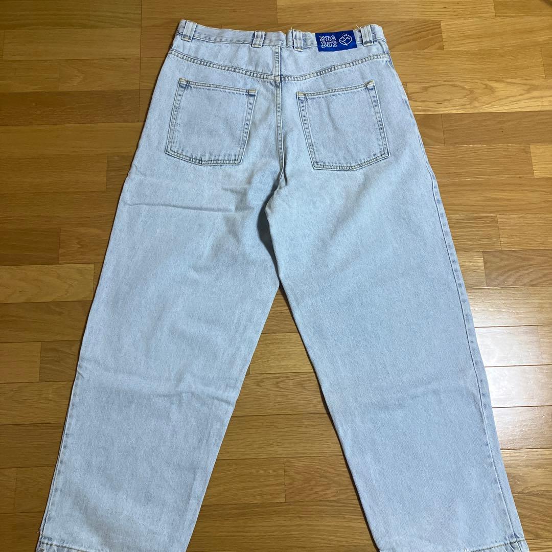 眉間まさよしBigBoyライトブルーデニム