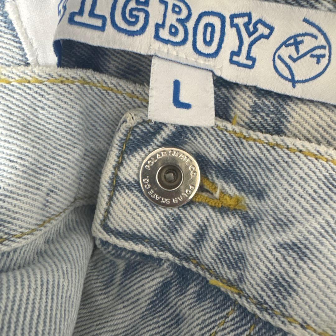 眉間まさよしBigBoyライトブルーデニム