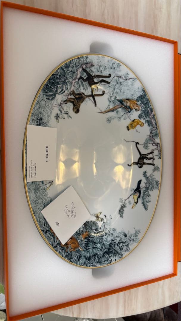 e*i様 エルメス オーバルディッシュ ♡美しい♡ 42センチプレート 赤道直下