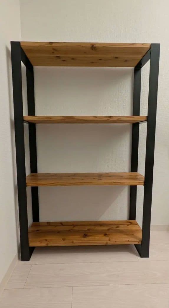 無垢 杉 シェルフ kanademono