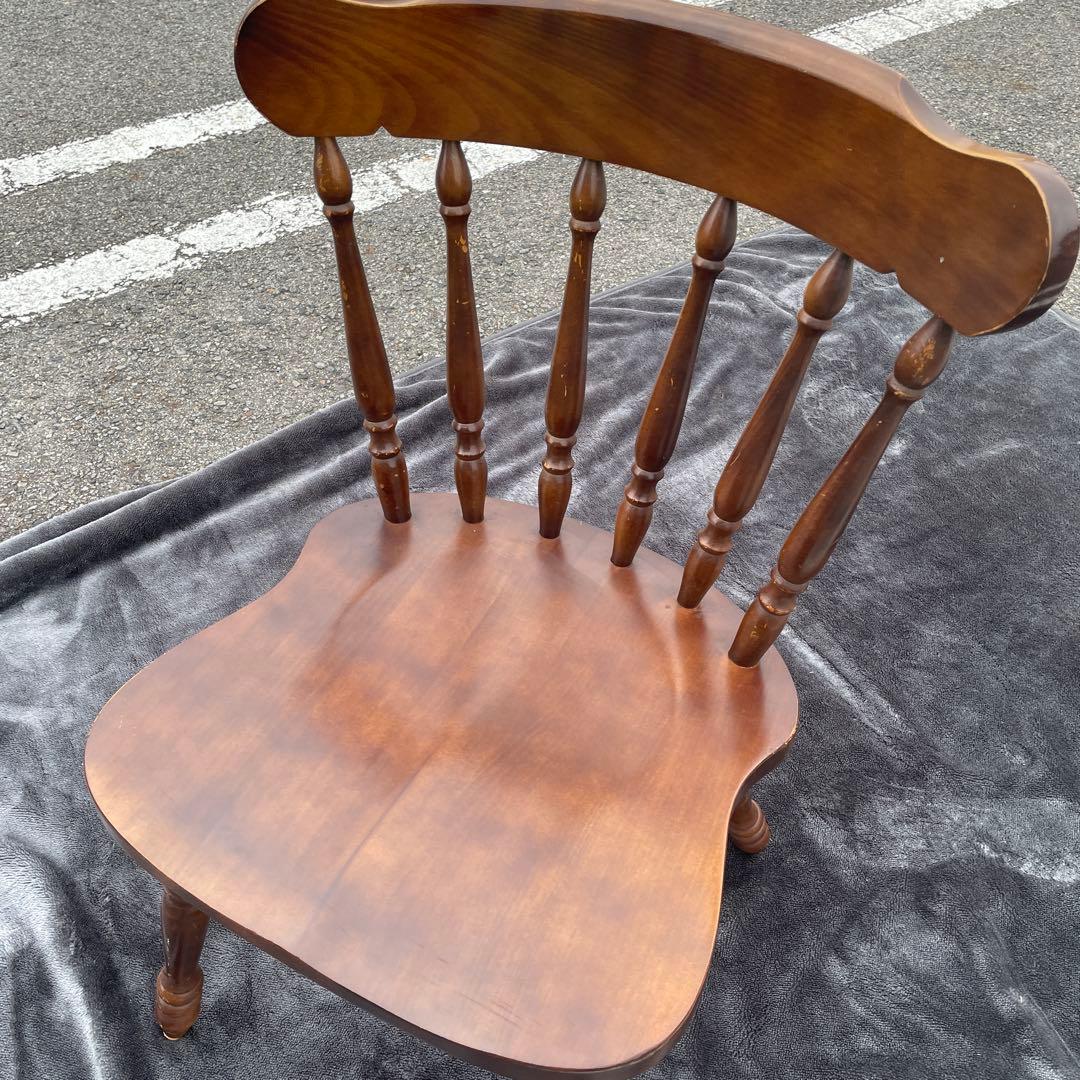 キツツキマーク 飛騨産業 ダイニングチェア 木製チェア