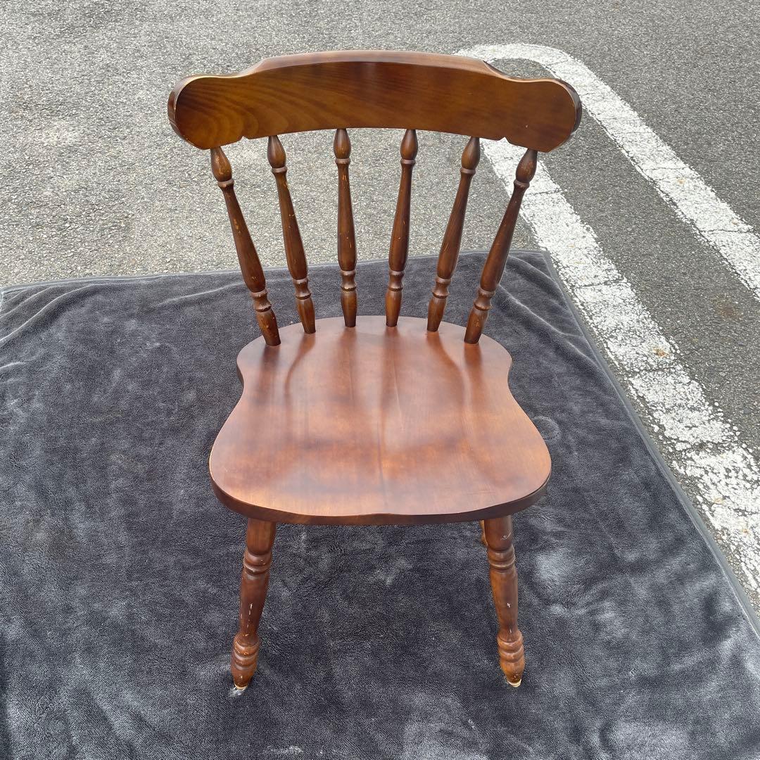 キツツキマーク 飛騨産業 ダイニングチェア 木製チェア