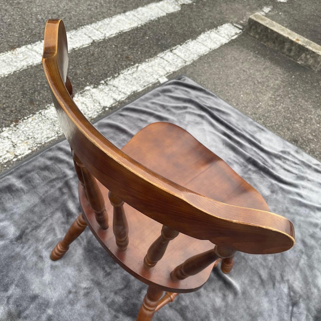 キツツキマーク 飛騨産業 ダイニングチェア 木製チェア