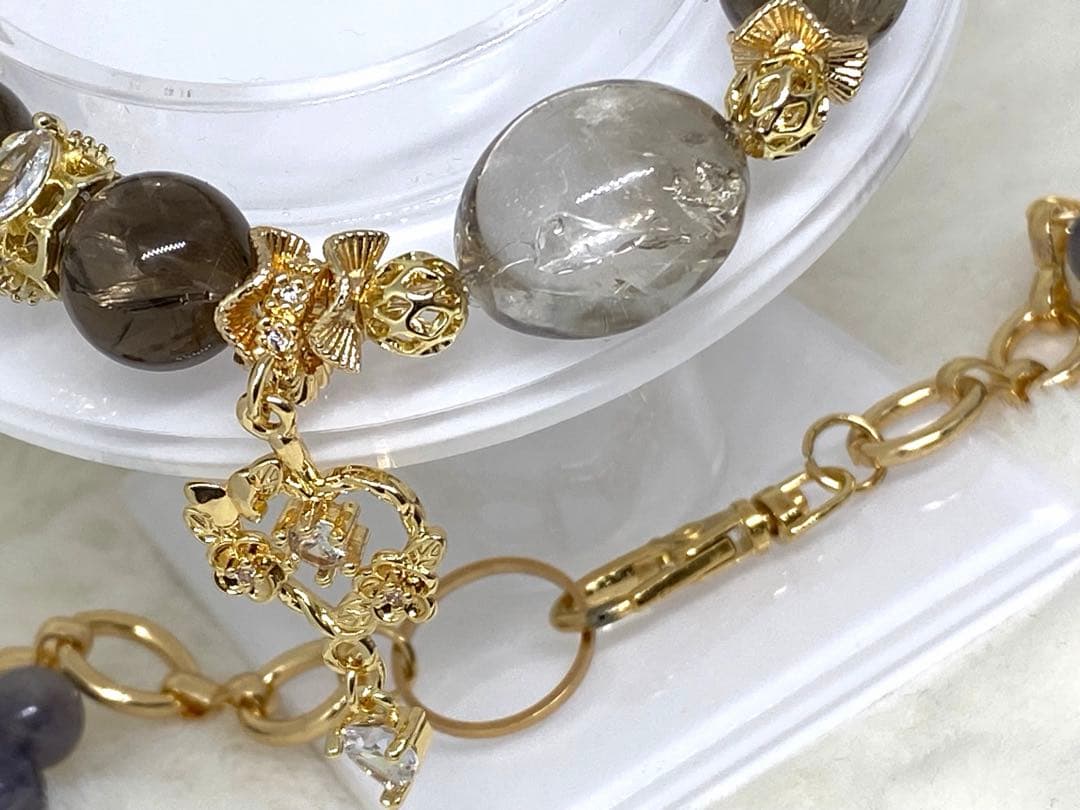 ちゅら♡オーダー♡ご確認用　水入り水晶ブレスとワンちゃん用首輪