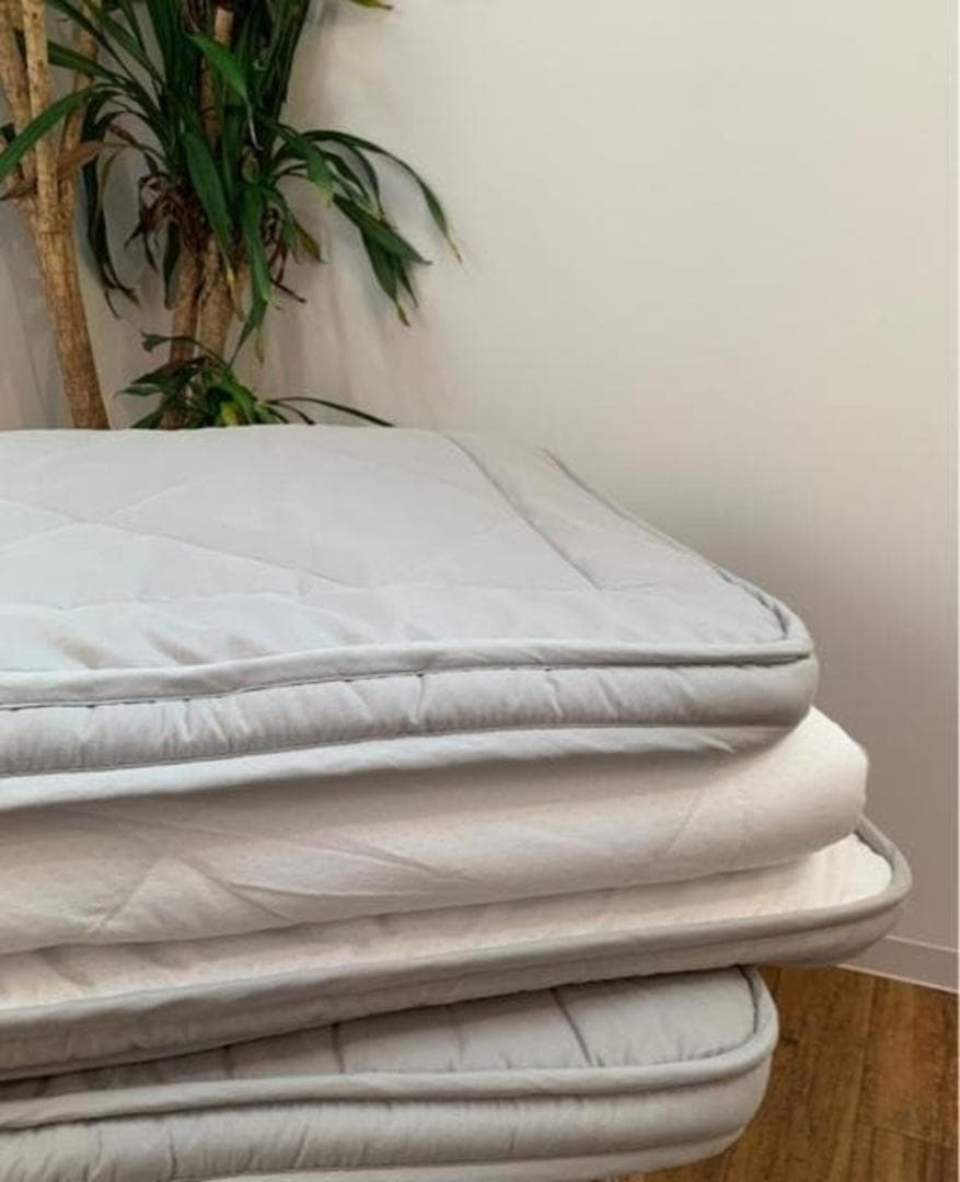 新品☆185×240cmグレー系♪極厚ラグ♪防ダニ・抗菌防臭〇B357