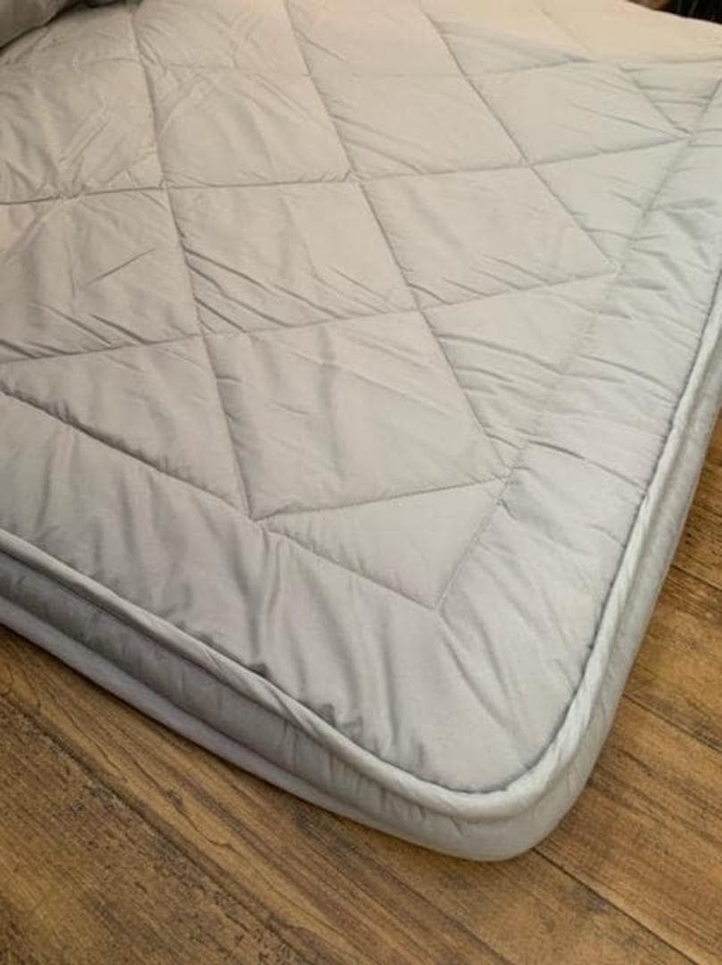 新品☆185×240cmグレー系♪極厚ラグ♪防ダニ・抗菌防臭〇B357