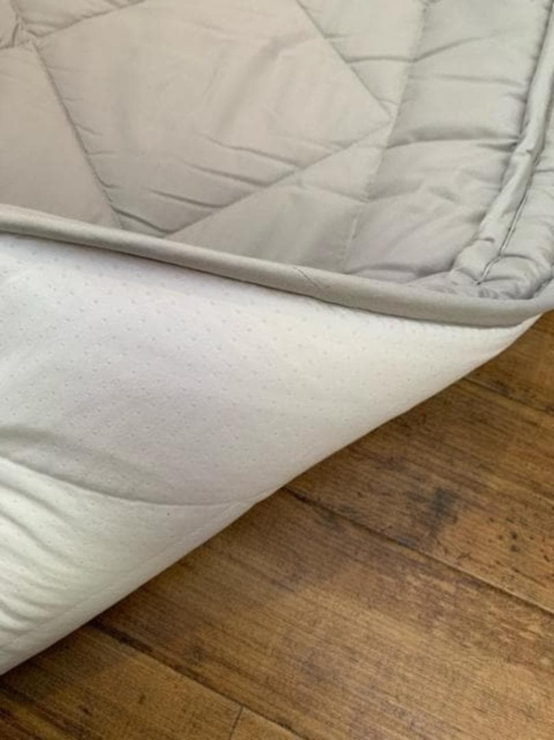 新品☆185×240cmグレー系♪極厚ラグ♪防ダニ・抗菌防臭〇B357