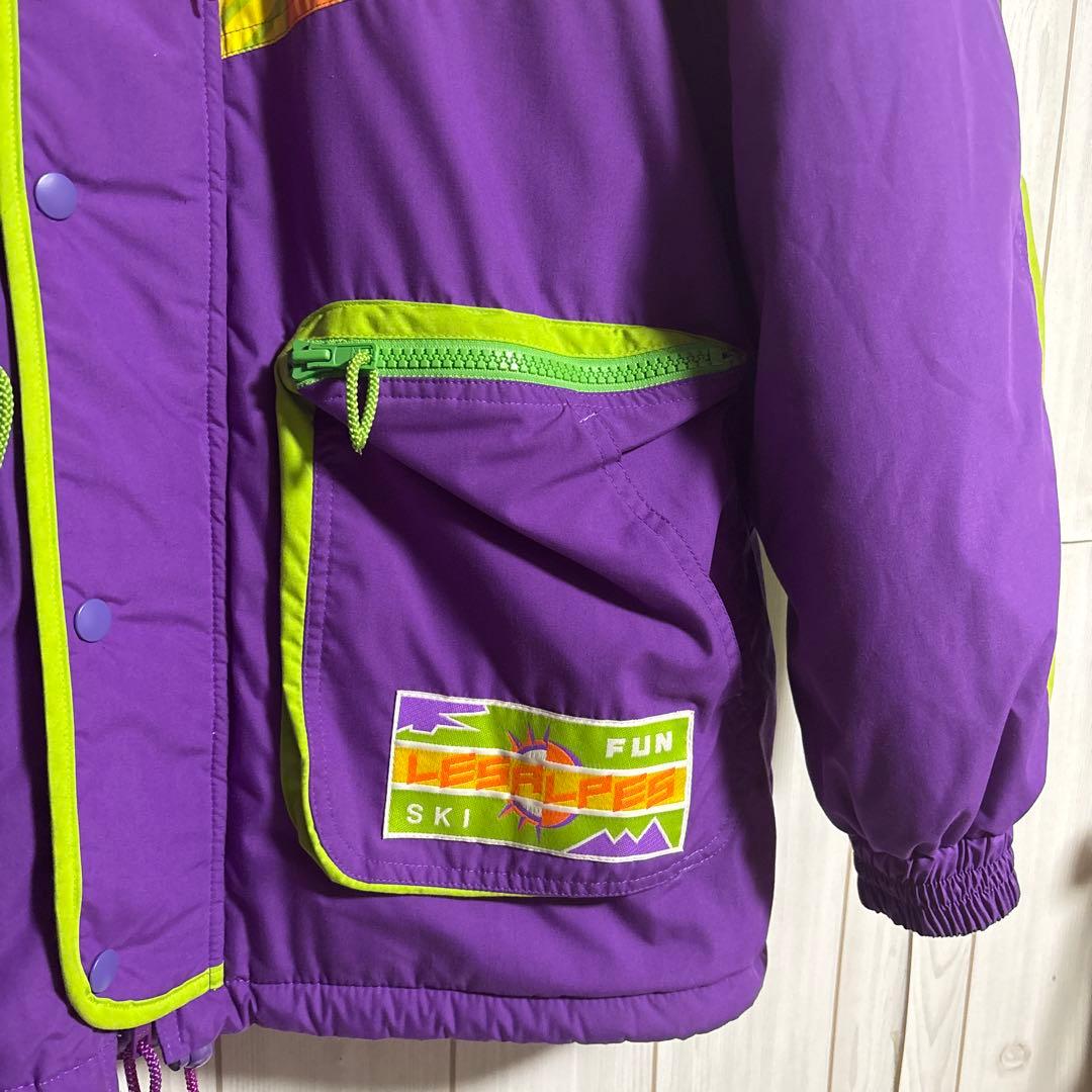 希少90sオールドOLD SALOMONヴィンテージスノージャケットバブルウェア