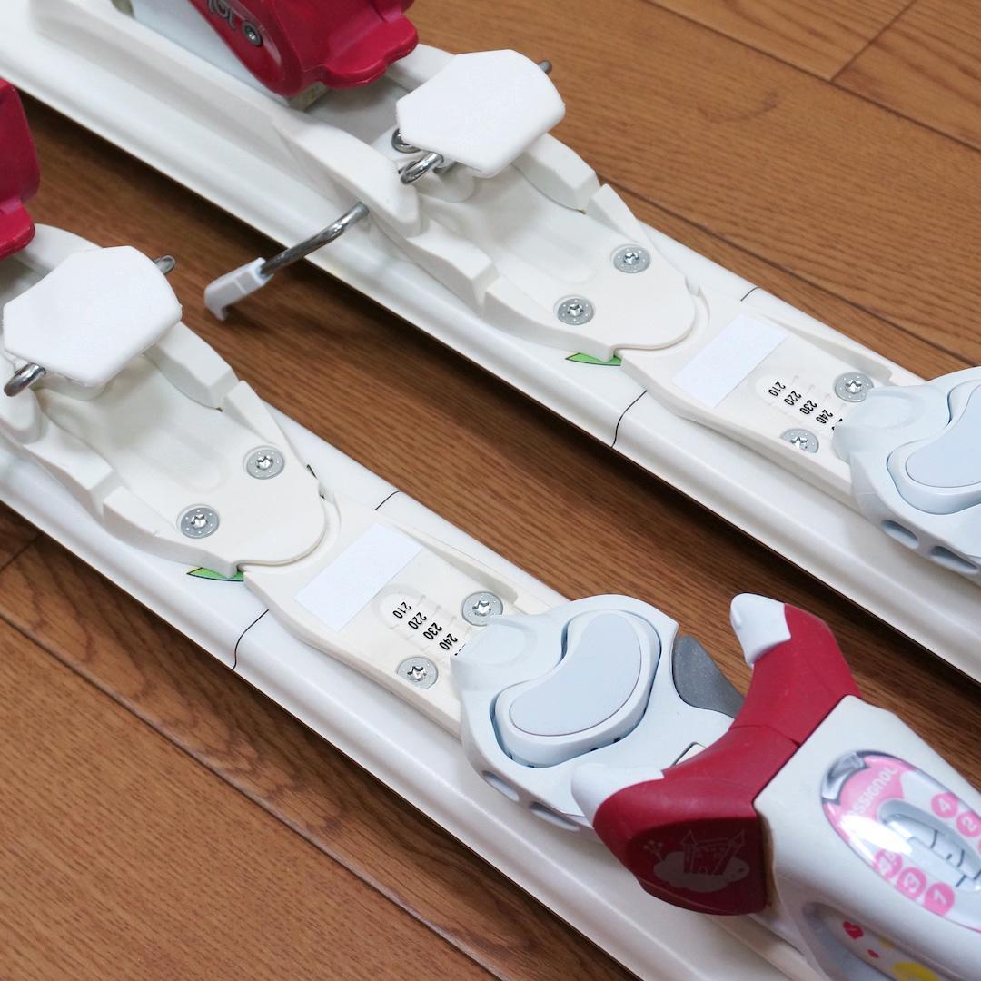 メンテ済 120cm 靴21cm ROSSIGNOL スキーセット おまけ