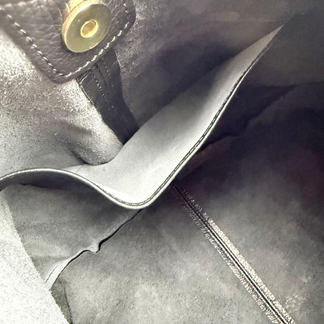 【極美品】北欧暮らしの道具店 別注 AULENTTIレザートートバッグ A4 黒