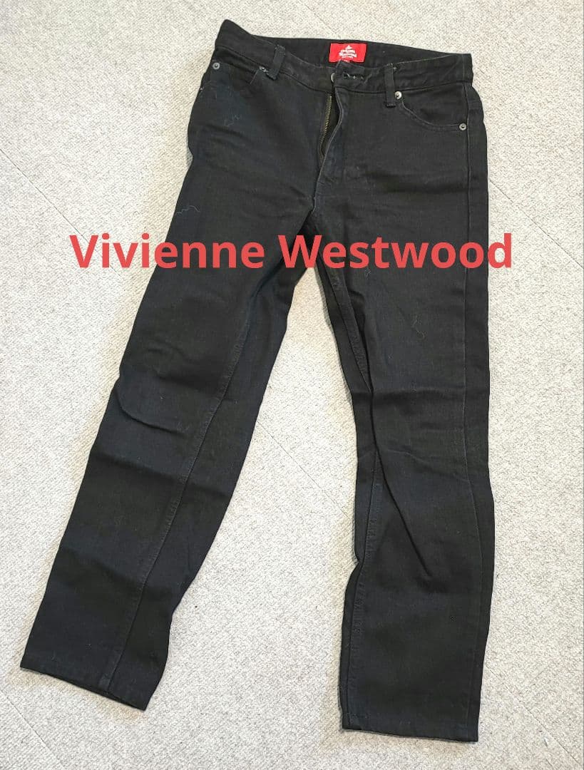 Vivienne Westwood デニム ブラック サイズ1