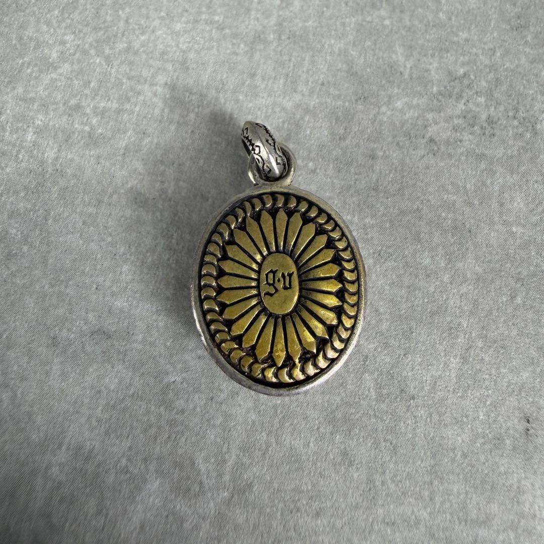 グッドバイブレーションズ ロンドンブルートパーズ ペンダントトップ シルバー