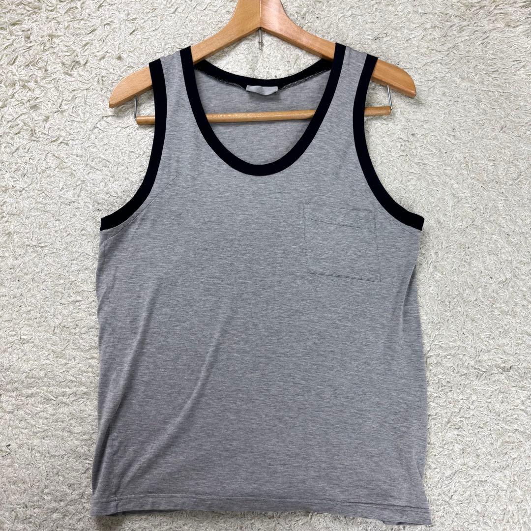Dior homme 05SS エディ トリム タンクトップ XS グレー