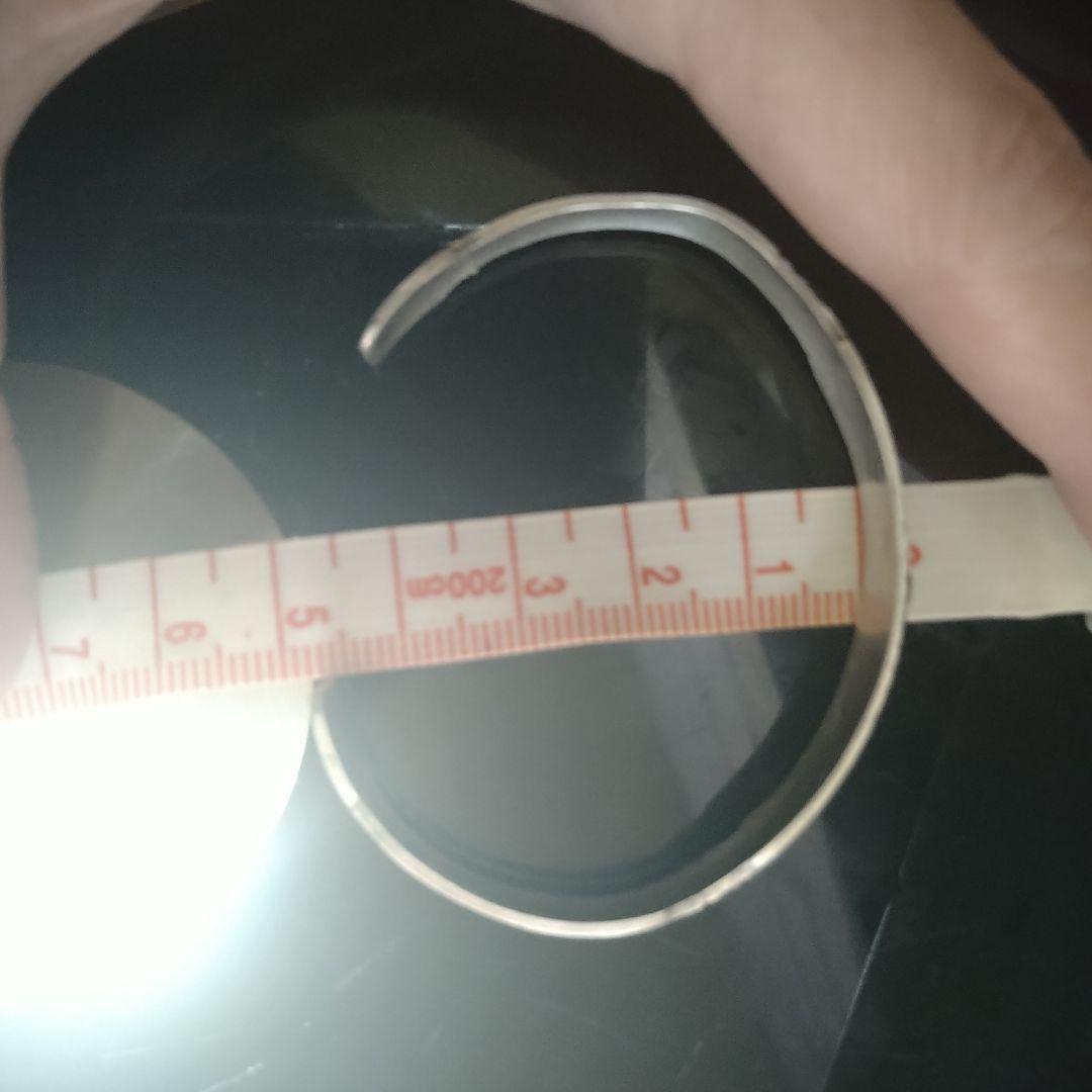 ビンテージターコイズ スターリングシルバーバングル