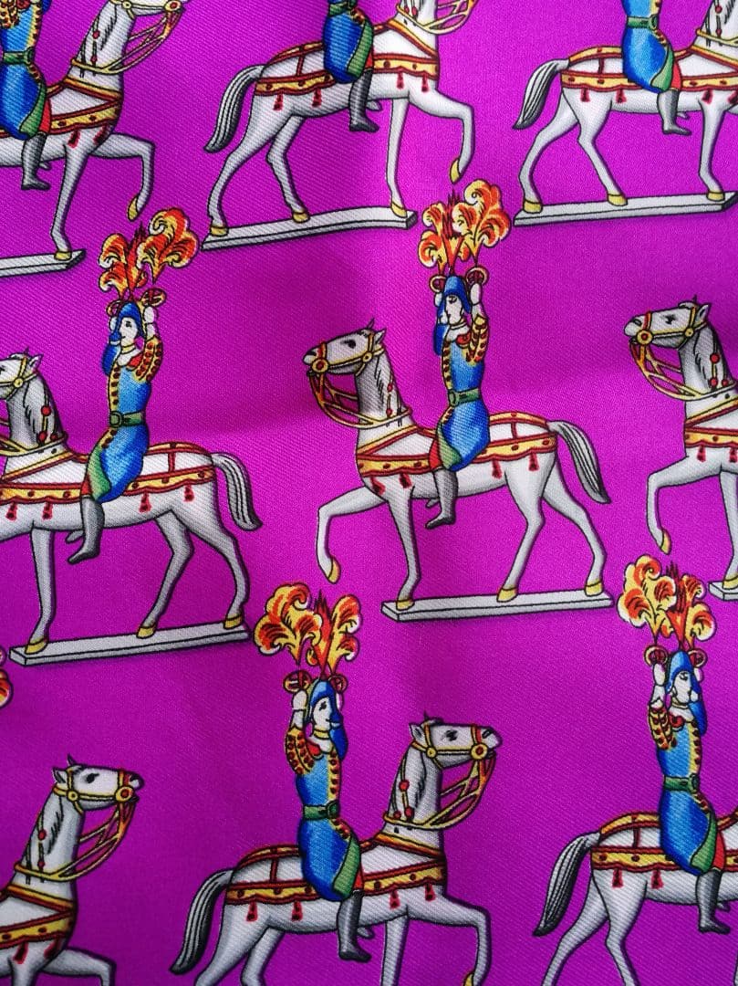 エルメス　HERMES　スカーフ　カレ90　花火師