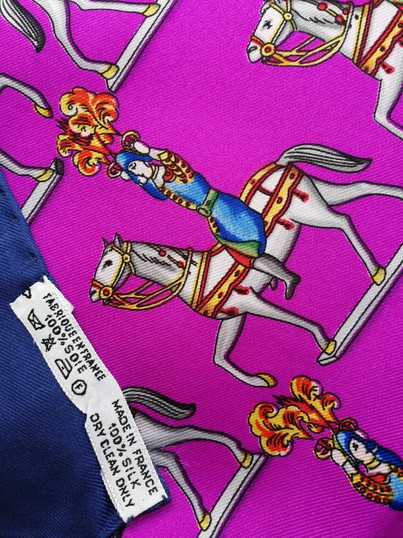 エルメス　HERMES　スカーフ　カレ90　花火師