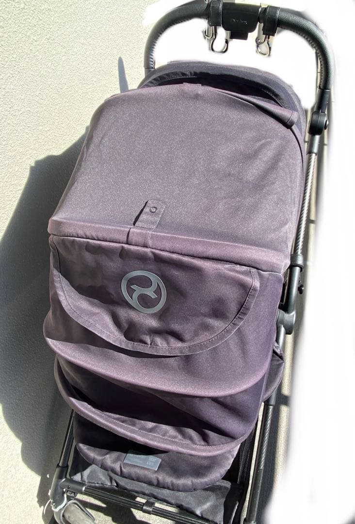 n*a様 3点セット　cybex メリオカーボン①ベビーカー　②フットマフ　③エ