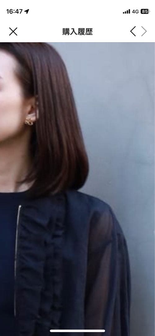 【別注】TOMORROWLANDフィリップオーディベールフラワーモチーフピアス