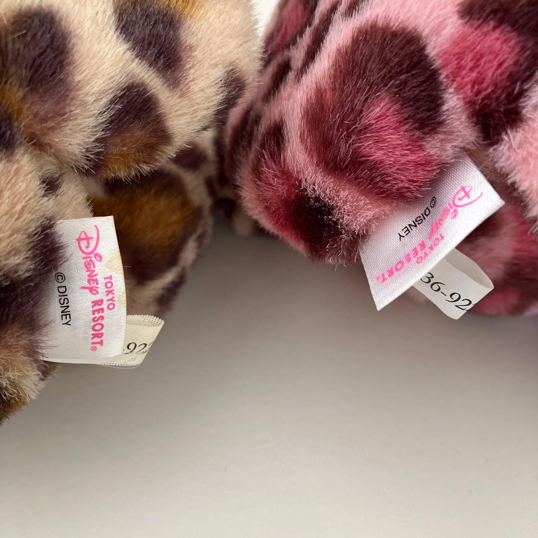 ディズニー ミッキーヒョウ柄　耳あて イヤーマフ　2色セット