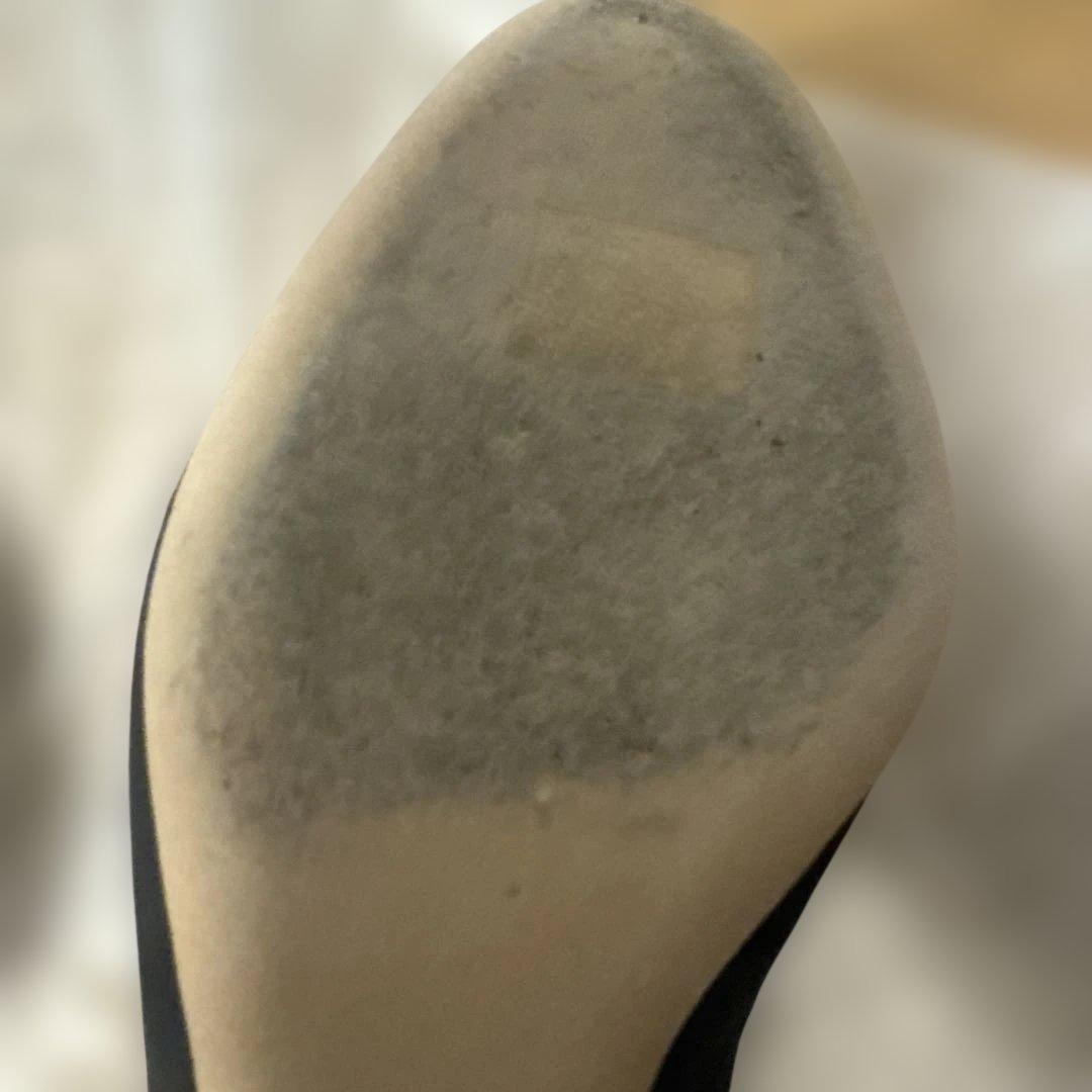 セルジオロッシ　パンプス　ブラック　スエード　38