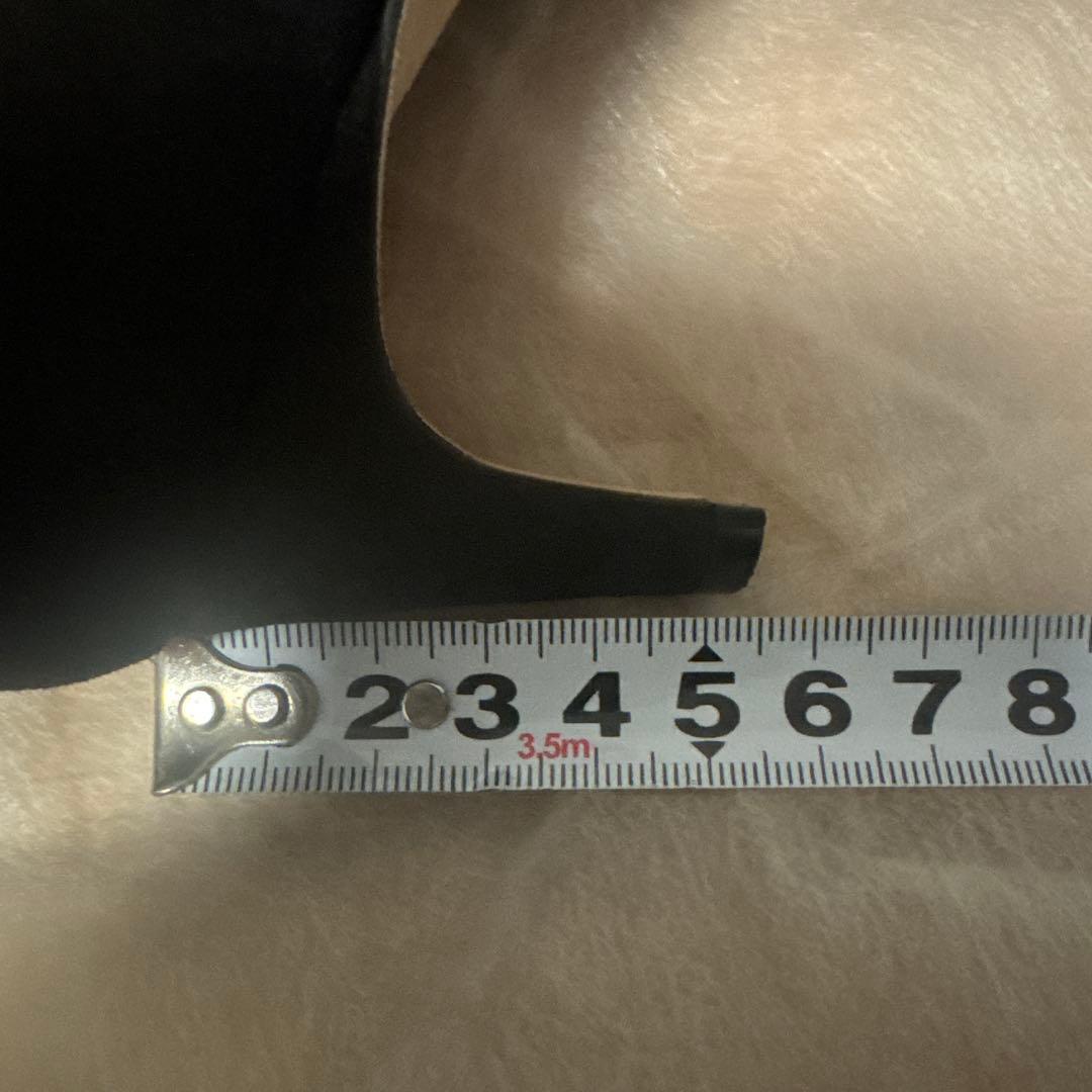 セルジオロッシ　パンプス　ブラック　スエード　38