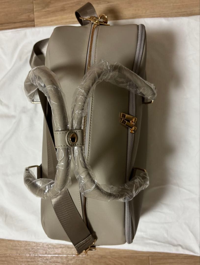 エパールapearl　3wayボストンバッグ　ソフトグレージュ