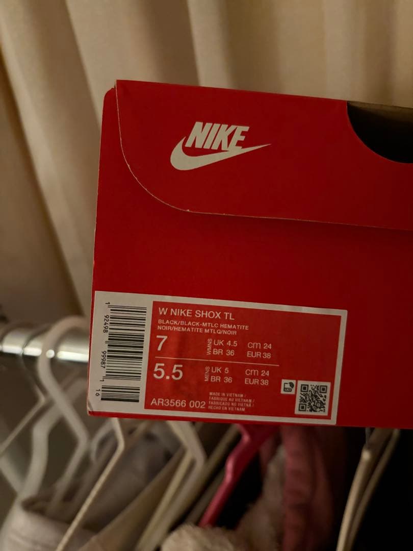 靴 Nike shox Shox TL Black 24