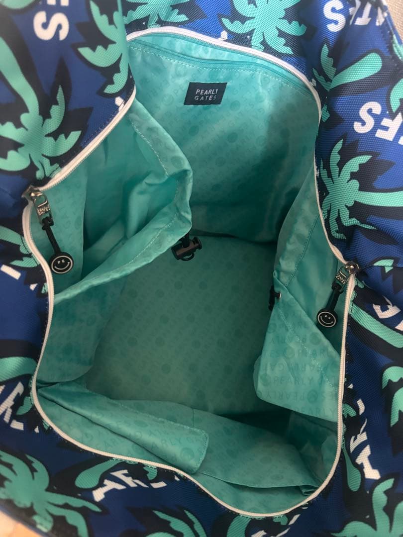 パーリーゲイツ ヤシの木柄 ロッカーバッグ ＆ カートバッグ セット