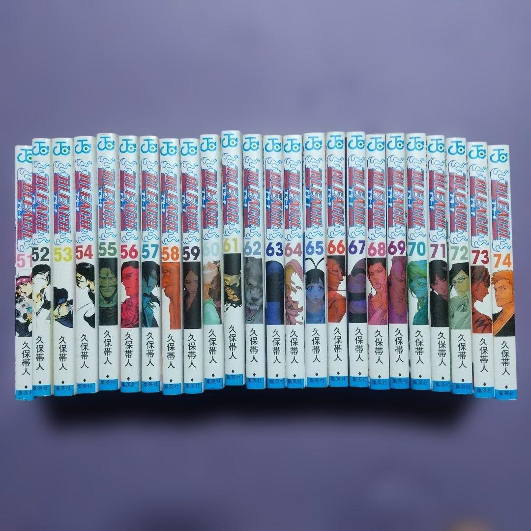 BLEACH ブリーチ 全74巻 全巻 漫画　コミック　久保帯人