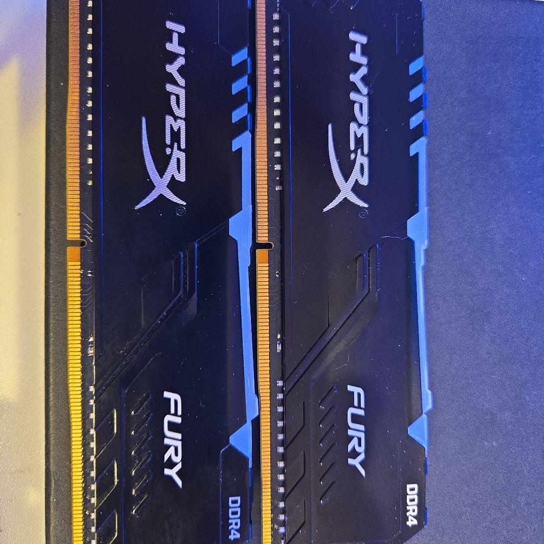 HyperX FURY DDR4 16GB (2枚セット)