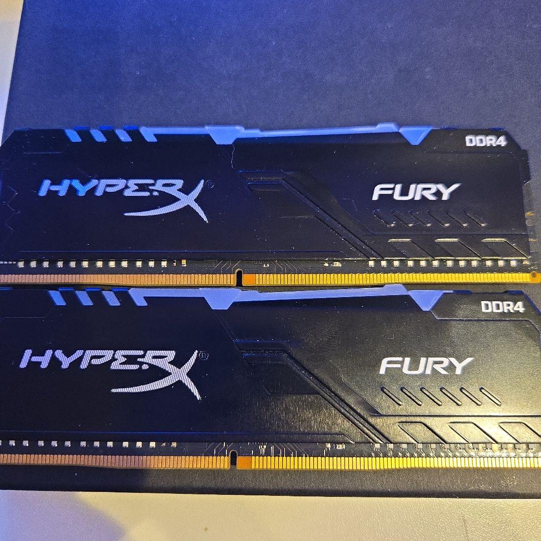 HyperX FURY DDR4 16GB (2枚セット)
