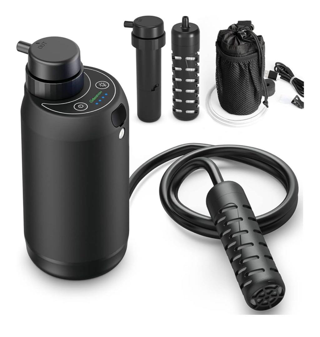 ★期間限定半額【新品未使用】ポータブル浄水器　GS2801 Greeshow