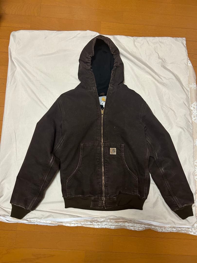 Carhartt アクティブジャケット ダークブラウン レアカラー