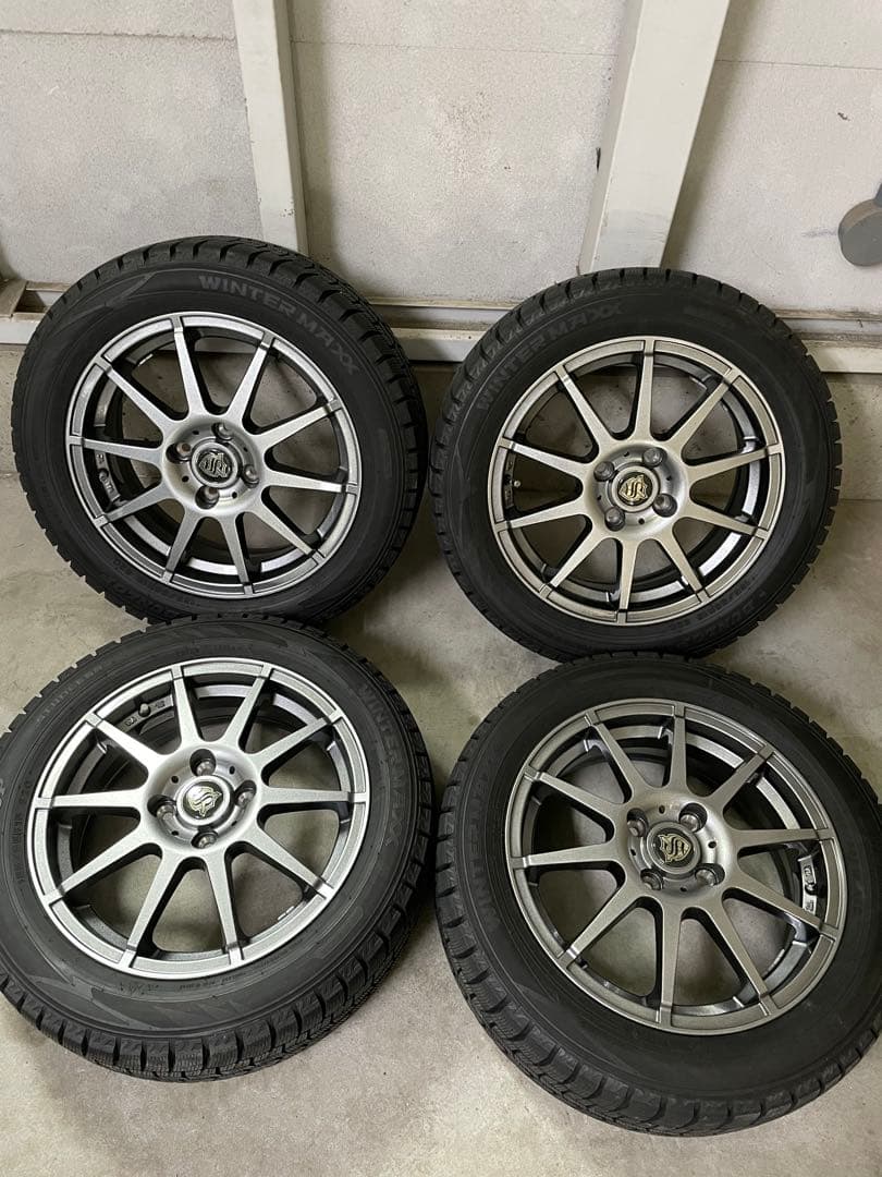 スタッドレスタイヤホイールセット 185/55/15 4本セット