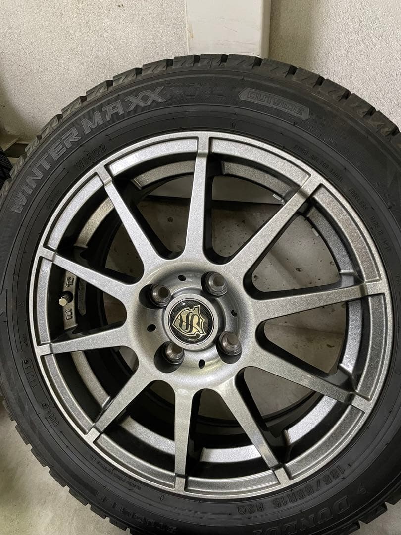 スタッドレスタイヤホイールセット 185/55/15 4本セット