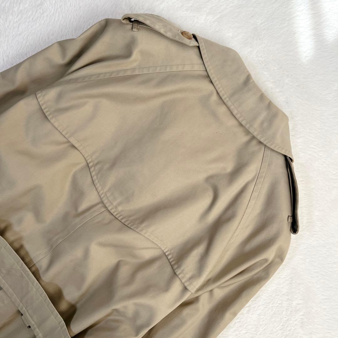 美品✨バーバリー ロング トレンチコート ハニーベージュ ウールライナー XL