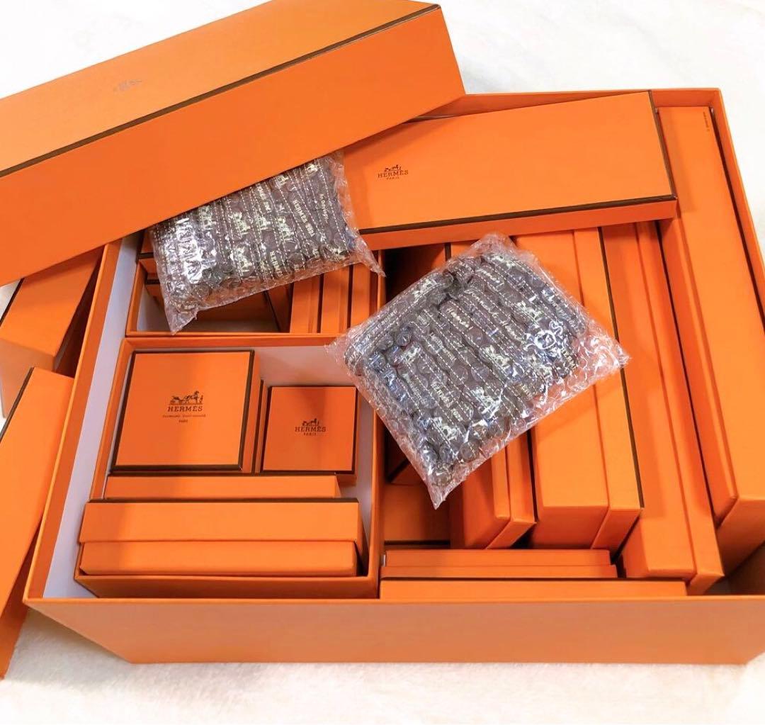 エルメス 箱 ラッピング リボン ギフト hermes