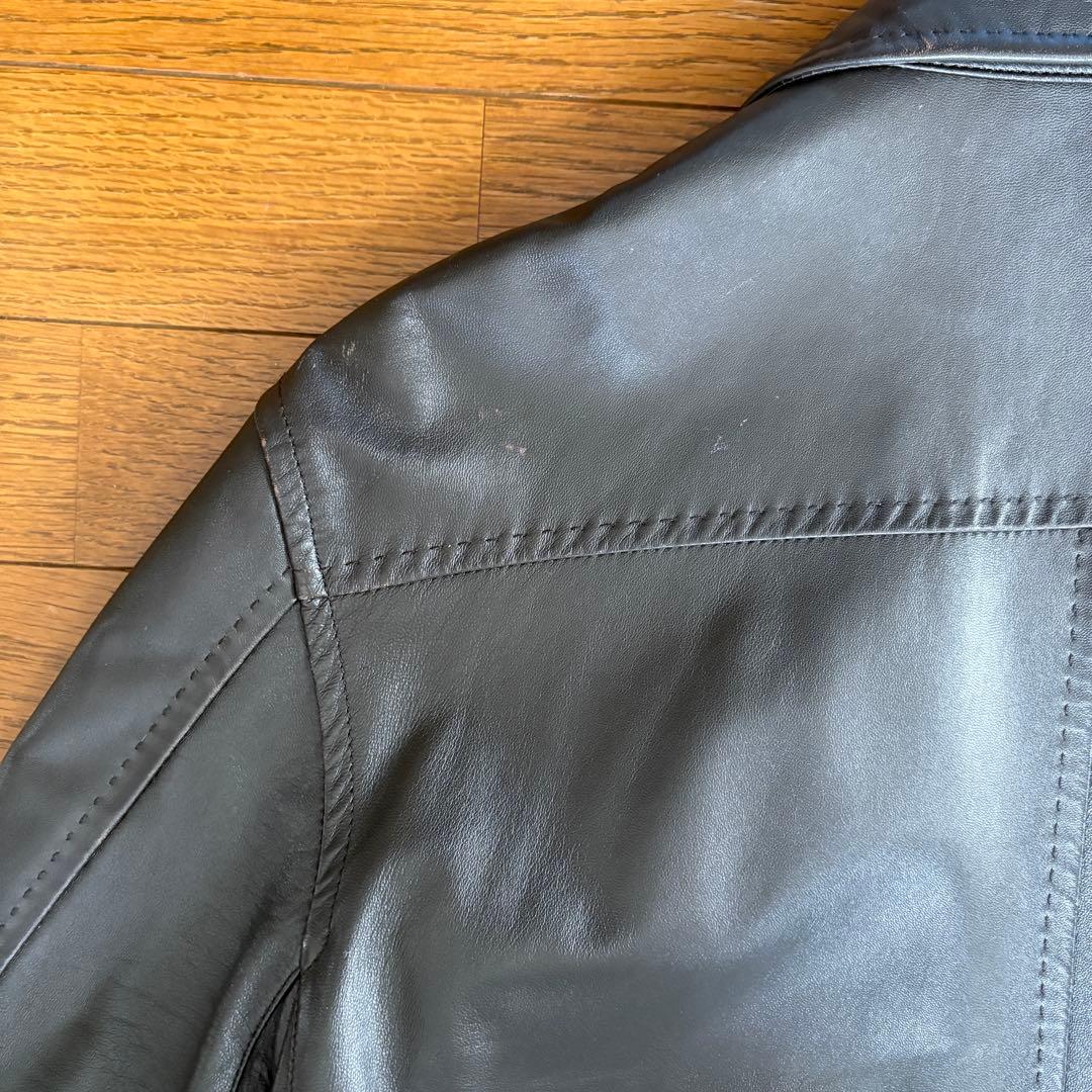 CHAPS RALPH LAUREN レザージャケット L ブラウン