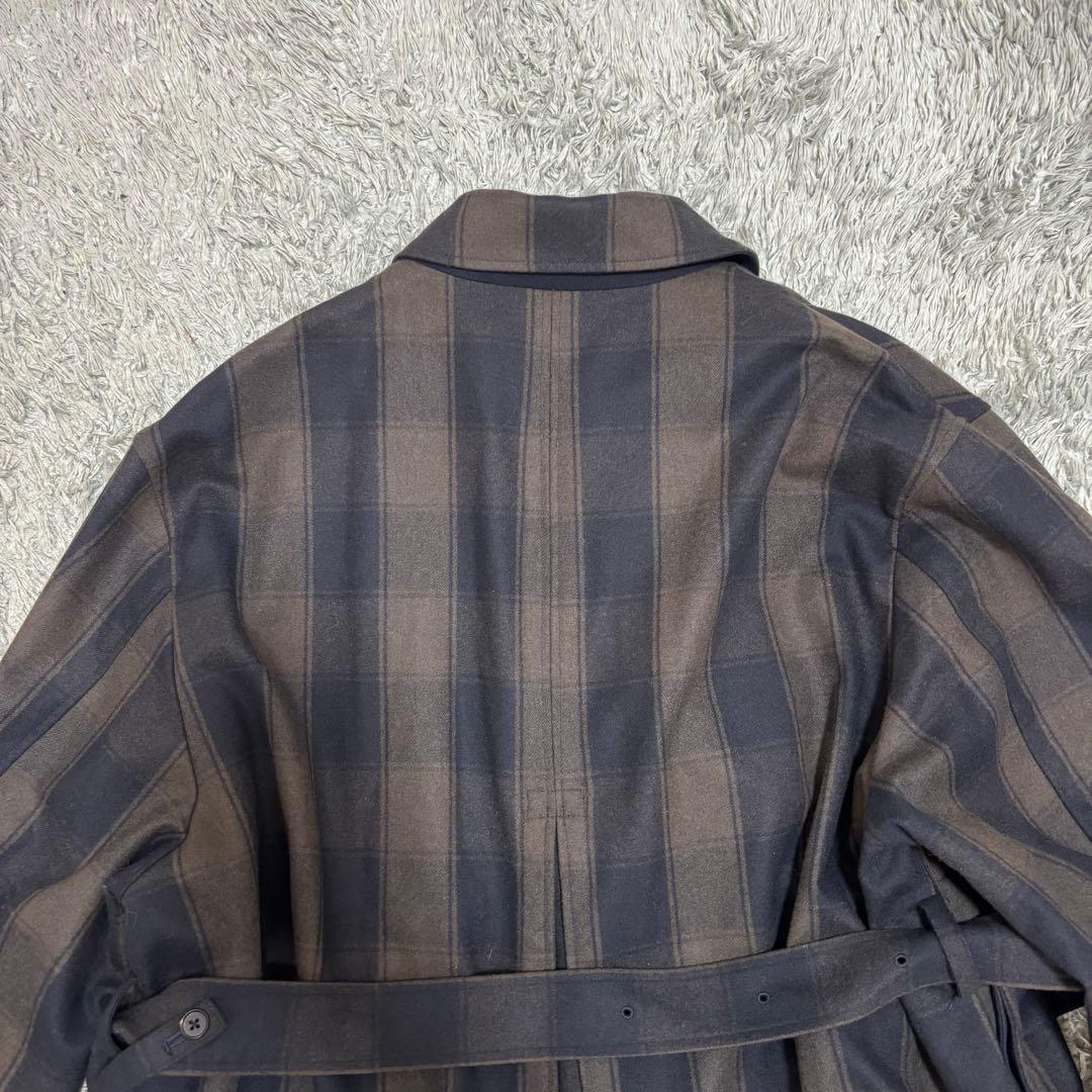 stein シュタイン OVERLAPPED BALMACAAN COATウール