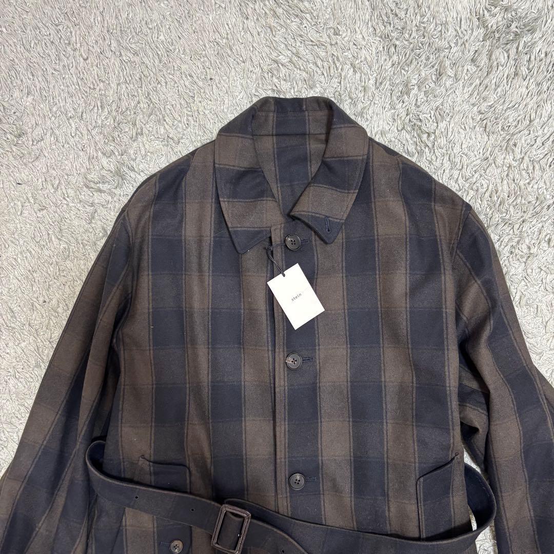 stein シュタイン OVERLAPPED BALMACAAN COATウール