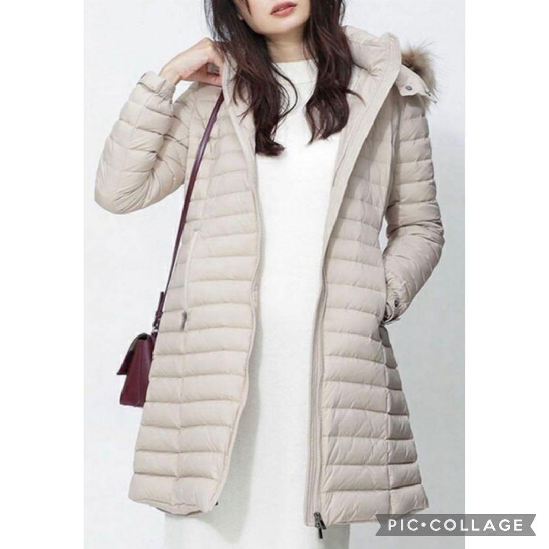 タトラス CIMA ダウンコート ナノユニバース別注 ベージュ 02