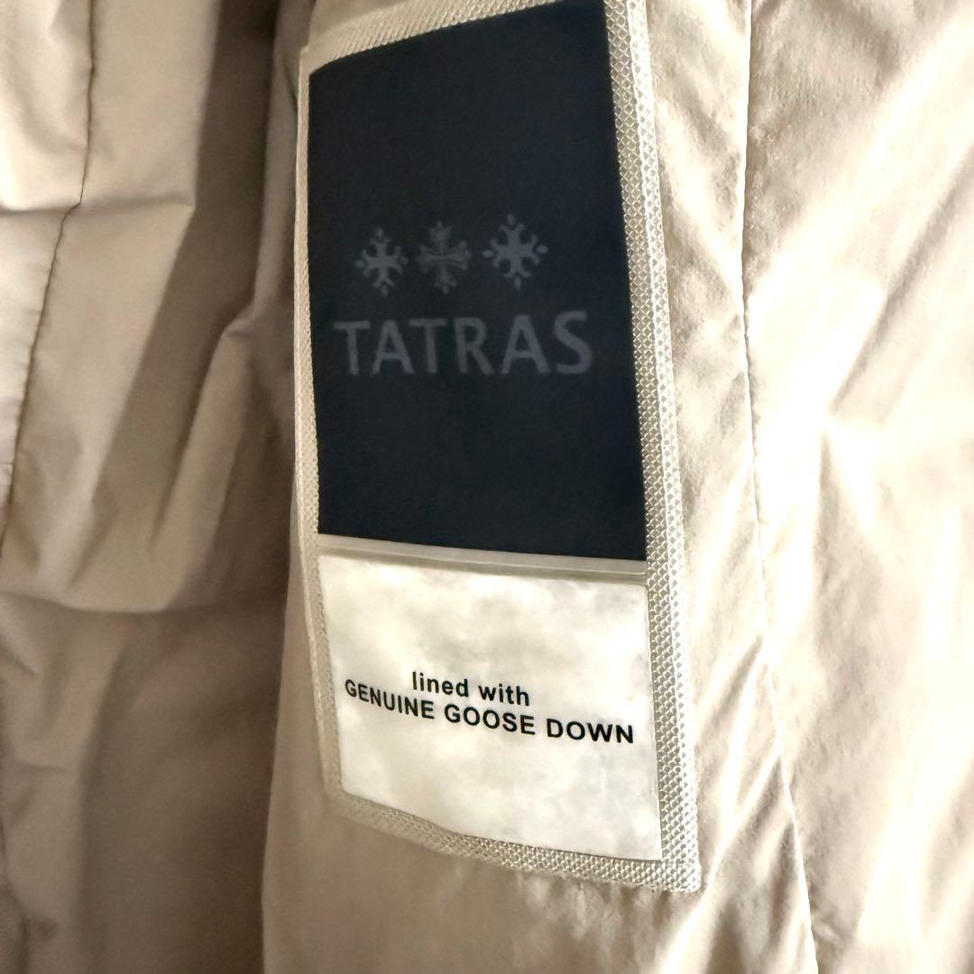 タトラス CIMA ダウンコート ナノユニバース別注 ベージュ 02